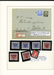 1895-1945, Mostly WWII occupations items on large and