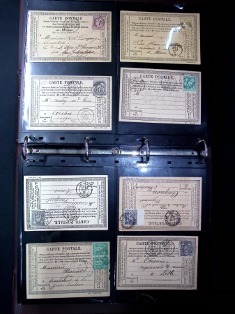 Les Cartes Postales Précurseurs de France1873-84 Collection