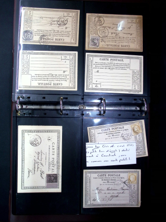 Les Cartes Postales Précurseurs de France1873-84 Collection