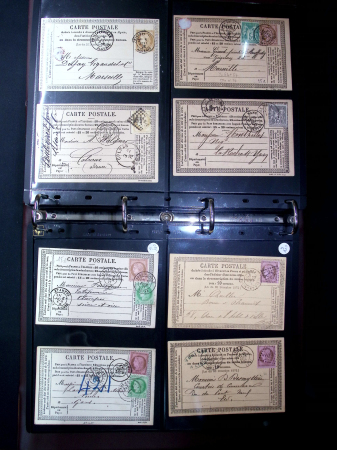 Les Cartes Postales Précurseurs de France1873-84 Collection