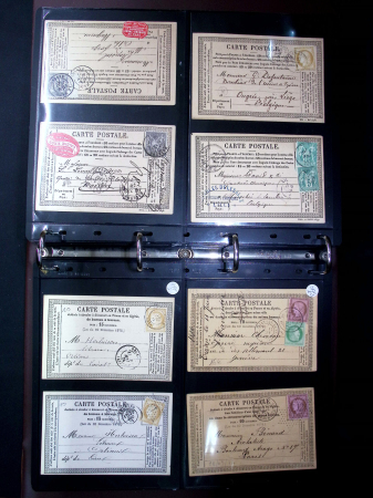 Les Cartes Postales Précurseurs de France1873-84 Collection