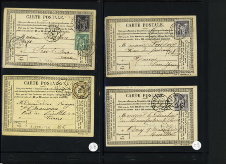 Les Cartes Postales Précurseurs de France1873-84 Collection