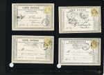 Les Cartes Postales Précurseurs de France1873-84 Collection