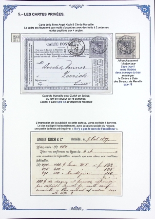 Les Cartes Postales Précurseurs de France1873-84 Collection