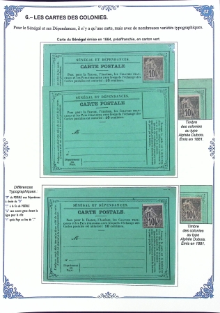 Les Cartes Postales Précurseurs de France1873-84 Collection