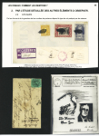 1855-1982, Tropical birds, lot of stamps, covers and