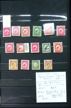 1898-1907 Definitives, Kiwi 6d red or green and 3d