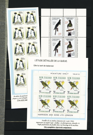 1892-1988 Mint selection of varieties on various "birds"