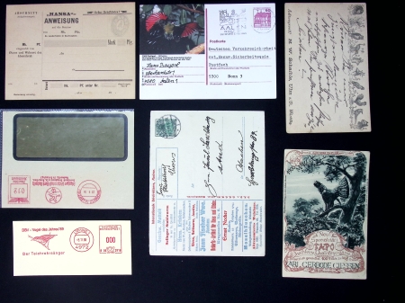 1897-1976, Lot of 44 covers and cards plus two telegrams