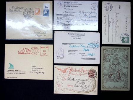 1897-1976, Lot of 44 covers and cards plus two telegrams