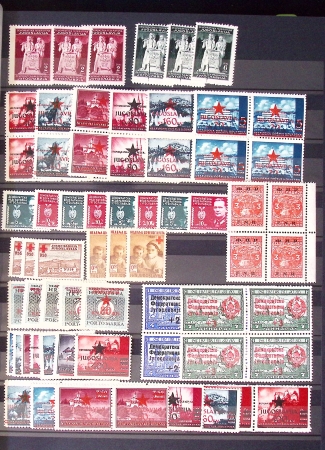 1945-1960 mint collection with light duplication incl. thematic sets, definitives, etc.