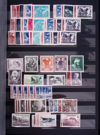 1945-1960 mint collection with light duplication incl. thematic sets, definitives, etc.