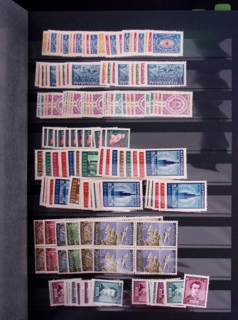 1945-1960 mint collection with light duplication incl. thematic sets, definitives, etc.