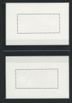 1979 Camelias min.sheet + same with gold overprint