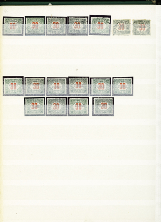 1784-1924, Fascinating holding of Fiume in 8 stockbooks