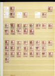 1784-1924, Fascinating holding of Fiume in 8 stockbooks