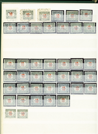 1784-1924, Fascinating holding of Fiume in 8 stockbooks