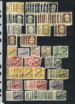 1784-1924, Fascinating holding of Fiume in 8 stockbooks