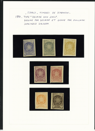 1849-1987, Fascinating international PROOF lot with