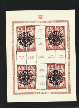 Mint & used collection of Croatia 1941-1945, light