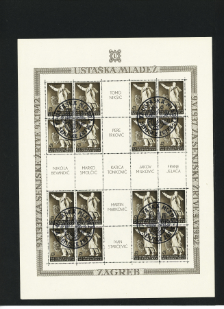 Mint & used collection of Croatia 1941-1945, light