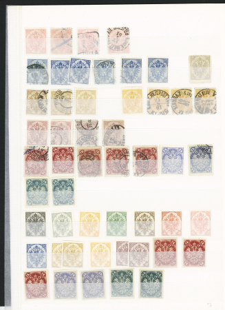 Advanced collection of Bosnia with duplication, noted