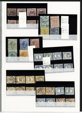 1850-1945 Useful group of mint & used stamps of Italy