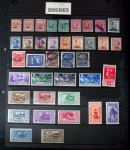 Mint & used collection of Italian occupation of EGEO