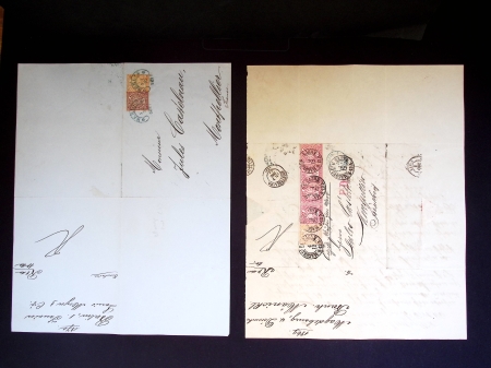 1866-72, Lot of 32 classics covers, mostly addressed