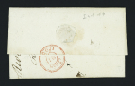 Le Faouet : MP n°54 "Le Faouet" (1808) + taxe 12 manuscrite. TB