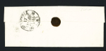 Plouay : cursive "54 Plouay" + T13 "Hennebon (54)" (1845), ind 11. TB
