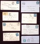 Lot de 19 petits chiffres du Morbihan. TB. Cote 525€