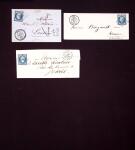 Lot de 19 petits chiffres du Morbihan. TB. Cote 525€