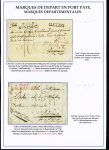 MP "P66P HUNINGUE" sur lettre de Lucerne 1820 avec