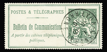 N°30 3f vert obl. càd Lyon 1910, TB