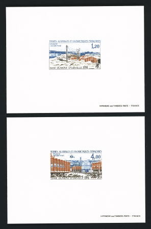 Poste aérienne n°43A Base Dumont d'Urville, 2 épreuves