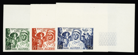 N°276a à 278a 75è anniversaire de l'UPU, la série