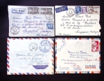 POSTE NAVALE : 1939-54, Archive de 19 lettres de poste