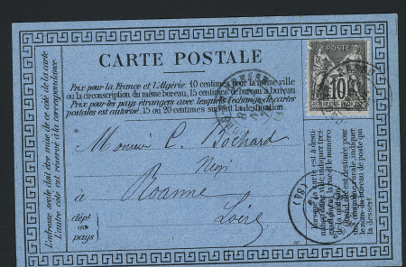 1875-1880, + de 40 cartes postales précurseurs : anciens