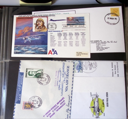 AEROPHILATELIE +490 premiers vols et plis d'aviation