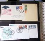 AEROPHILATELIE +490 premiers vols et plis d'aviation