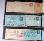 1885-1962, Ensemble de 80 entiers postaux, plupart