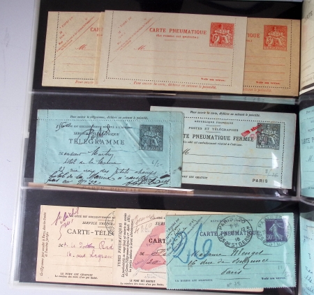 1885-1962, Ensemble de 80 entiers postaux, plupart
