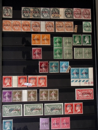 Très jolie collection d'Algérie avant indépendance