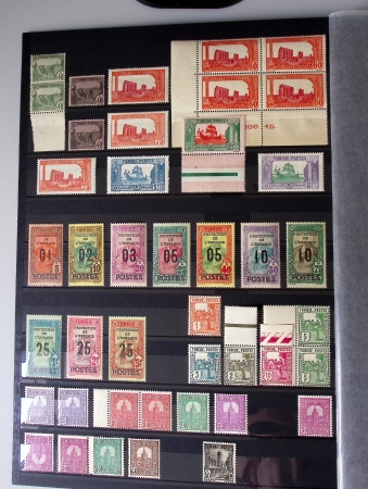 Très jolie collection neuve ** de Tunisie, bien avancée