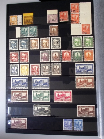 Très jolie collection neuve ** de Tunisie, bien avancée