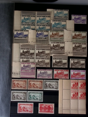 Très jolie collection neuve ** de Tunisie, bien avancée