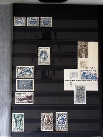 Très jolie collection neuve ** de Tunisie, bien avancée