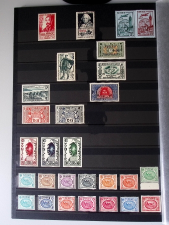 Très jolie collection neuve ** de Tunisie, bien avancée