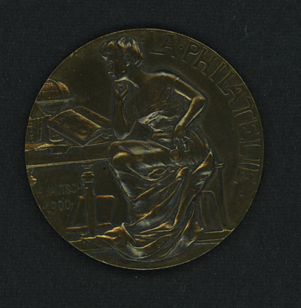 Médaille de l'Exposition de Paris 1900 "LA PHILATELIE"